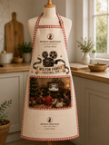 VKA-  0106| Memories Around the Television Vintage Kitchen Apron – Classic Heritage Collection