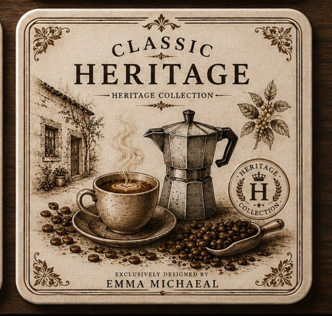 CC- 0702| Classic Heritage Premium Ceramic Table Placemat Set