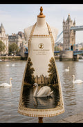 LA-0104| Tower Bridge Swan Luxury Kitchen Apron – Heritage London Collection