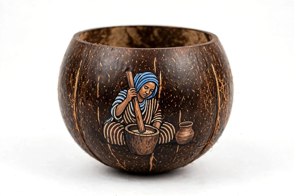HCC-0808 | The Aroma of Home – Sudanese Heritage Coconut Cup