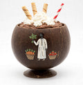 HCC-0806 | At the Street Corner – Sudanese Heritage Coconut Cup