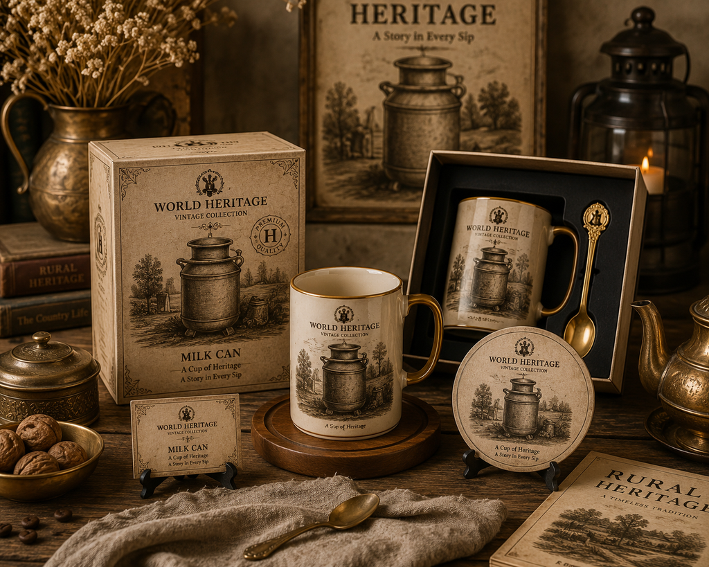 VMS- 0606| Rustic Farmhouse Styling – Vintage Milk Can Collection
