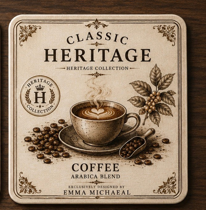 CC- 0702| Classic Heritage Premium Ceramic Table Placemat Set