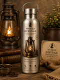 VB-0408| Classic Heritage Vintage Gas Lamb Insulated Water Bottle – 500ml