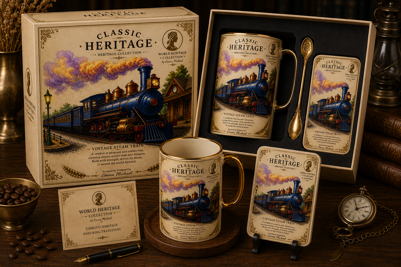VMS- 0608| Vintage Railway Adventure – Steam Train Heritage Collection