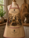 VKA- 0209| Dancing Through Time Vintage Kitchen Apron – Classic Heritage Collection.