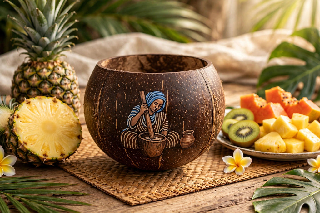 HCC-0808 | The Aroma of Home – Sudanese Heritage Coconut Cup