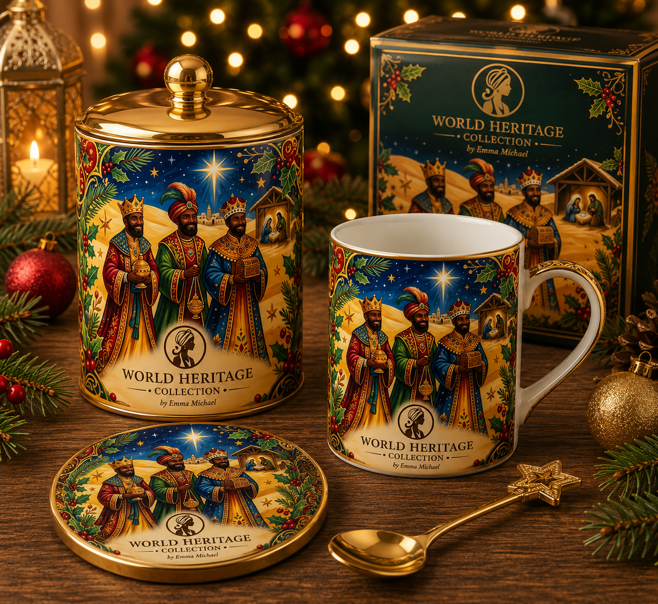 🎄 XM- 0106| The Three Wise Men – Limited Christmas Edition Mug Gift Set