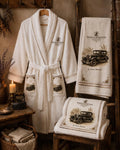 VBS- 0301| Vantage Classic Bathrobe & Towel Gift Set