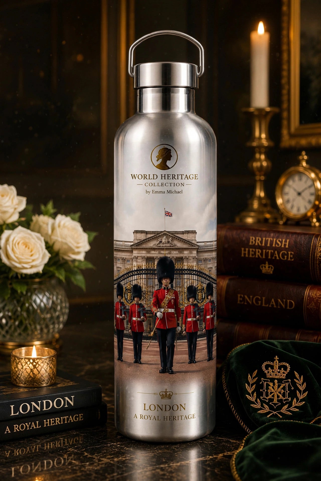 LB- 0106| Buckingham Palace & King’s Guard Heritage Insulated Water Bottle – 500ml