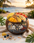 HCC- 0801| When the Rain Brought Us Together – Sudanese Heritage Coconut Cup